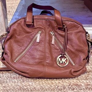Michael Kors Leather Satchel Bag
